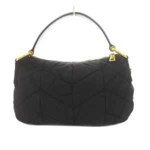 PRADA ショルダーバッグ ワンショルダー テスート キルティング ナイロン ブラック BR3774