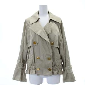 ドルマントレンチジャケット 36 S ベージュ /SY OS