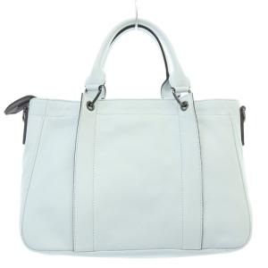 Longchamp 3D レザー トートバッグ ショルダーバッグ 2way ブルー