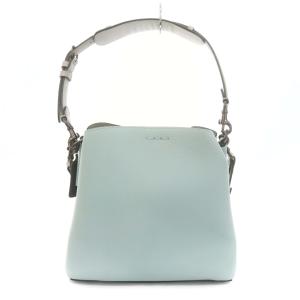 COACH ウィロウ バケット バッグ カラーブロック 3WAY ハンド ショルダー クロスボディ ブルー
