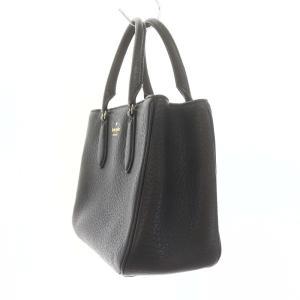 kate spade new york レイトンレザーサッチェルクロスボディ バッグ ハンド レザー 黒 ブラック WKR00098