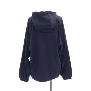 AMERICANA × ジーンズファクトリー JEANS FACTORY 別注フードブルゾン ジャケット ボタンアップ ONE 紺 ネイビー