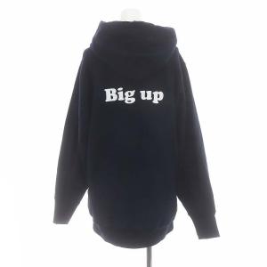 AMERICANA ボリューム裏毛SIDE ZIP HOOD パーカー プルオーバー 長袖 ONE 紺 ネイビー