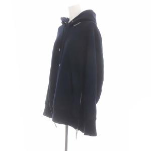 AMERICANA ボリューム裏毛SIDE ZIP HOOD パーカー プルオーバー 長袖 ONE 紺 ネイビー
