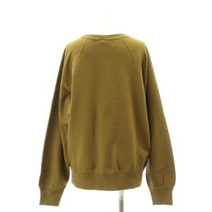 AMERICANA ラグランスウェット トレーナー 長袖 マスタード