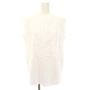 dahl’ia コラボトップス カットソー タンクトップ コットン F 白 ホワイト