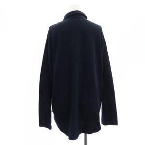 AMERICANA 22SS コットンシャツ ブラウス 長袖 前開き 紺 ネイビー