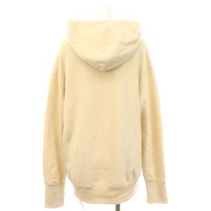 AMERICANA フードロゴスウェット パーカー プルオーバー L エクリュ