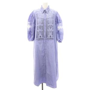 ANTOINETTE LACE DRESS ドレス ワンピース ロング マキシ丈 七分袖 ボリュームスリーブ インナー付き