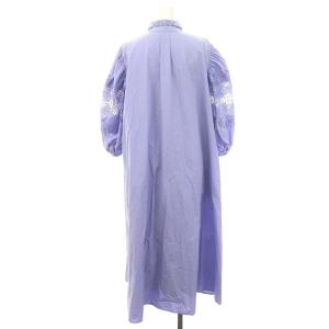 Ameri VINTAGE ANTOINETTE LACE DRESS ドレス ワンピース ロング マキシ丈 七分袖 ボリュームスリーブ インナー付き