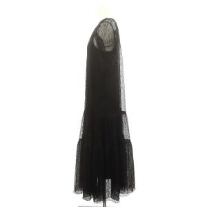 Ameri VINTAGE MEDI MELON TULLE LAYERED DRESS ドレス ワンピース ロング マキシ丈 五分袖