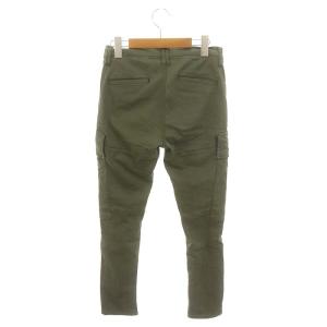 Deuxieme Classe カーゴパンツ テーパード スリム 34 XS カーキ