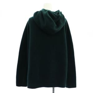 DRESSTERIOR カシミヤブレンドフードニット セーター 長袖 長袖 38 M 緑 グリーン