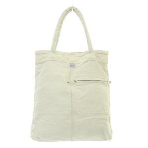 吉田カバン マイル MILE トートバッグ ハンドバッグ ロゴ オフホワイト /SR13