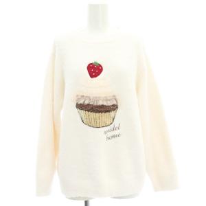 ホーム HOME 24SS Melty カップケーキ プルオーバー ケーブルロング 