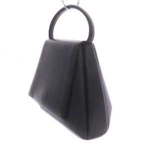 SYBILLA ハンドバッグ レザー 黒 ブラック