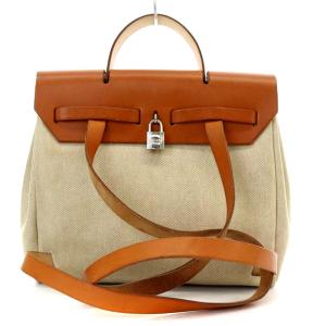 HERMES エールバッグ アド PM バッグ リュックサック ハンドバッグ 2way 替えバック付き