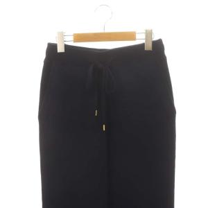 Spick&Span WASHABLE WOOL ジョグパンツ ニット イージー 紺 ネイビー