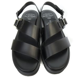 foot the coacher SS BELT SANDALS ベルトサンダル バック 8 26.0cm 黒 ブラック