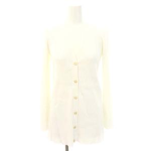 24SS Wooster Crepe Knit Button Rib Cardi カーディガン リブニット