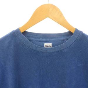 Ron Herman Pile Crew Tee Tシャツ カットソー 半袖 L ネイビーブルー