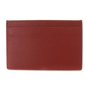 CELINE フィービー期 カードケース 名刺入れ レザー ロゴ ライトグレー