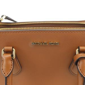 MICHAEL KORS SHEILA MD CZ サッチェル ショルダーバッグ ハンド 2way 茶 ブラウン 35S3G6HS2L
