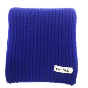 ENFOLD マフラー 青 ブルー