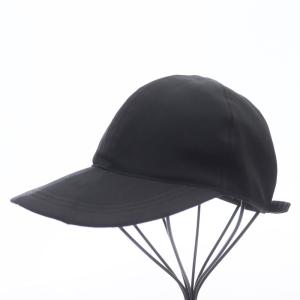 PRADA ベースボールキャップ ナイロン M 黒 ブラック