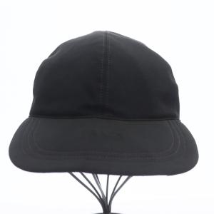 PRADA ベースボールキャップ ナイロン M 黒 ブラック