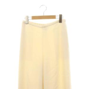 Theory 23SS OXFORD CREPE WIDE LEG PO HZ ワイドパンツ イージー P アイボリー