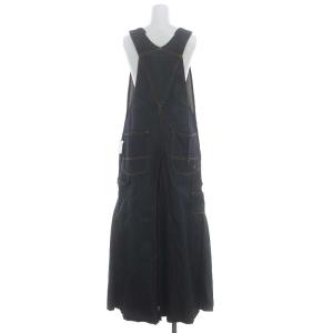 MADISONBLUE 24AW JUMPER MAXI SKIRT NO FADE DENIM
