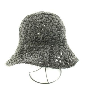 Vivienne Westwood ハンドニッティング キャペリン ペーパーハット ブラック