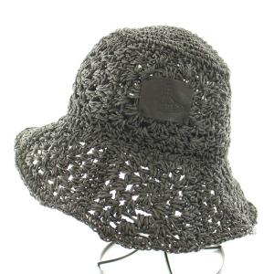 Vivienne Westwood ハンドニッティング キャペリン ペーパーハット ブラック