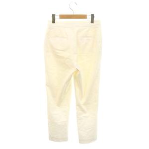 ANAYI ストレートパンツ カラー 36 S 白 ホワイト