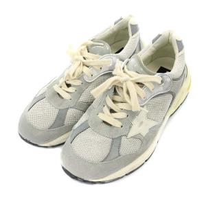 GOLDEN GOOSE 23AW SLIDE NET AND GLITTER UPPERスニーカー 38 グレー