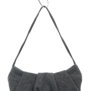 COMME des GARCONS COMME des GARCONS ハンドバッグ ミニ ウール混 グレー