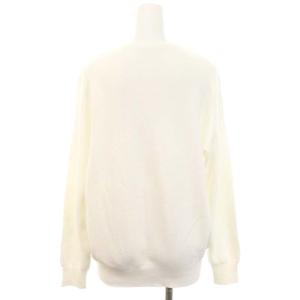 EVERYDAY I LIKE クルーネック カーディガン ニット 長袖 白 ホワイト