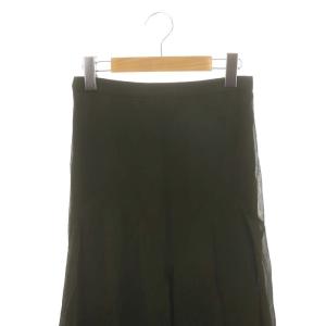 POLO RALPH LAUREN ヘムスカート マーメイドスカート アシンメトリー ロング 0 カーキ