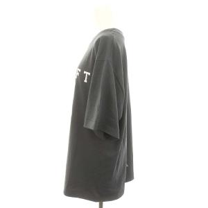 AMERICANA DELIGFT 31 Tシャツ カットソー 五分袖 クルーネック オーバーサイズ グレー