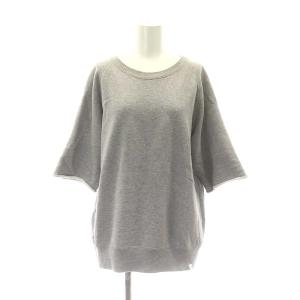 LOWERCASE 23SS Half sleeve Sweat スウェット 七分袖 M グレー /MF