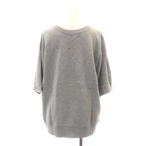 LOOPWHEELER LOWERCASE 23SS Half sleeve Sweat スウェット 七分袖 M グレー /MF