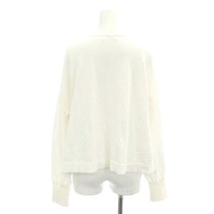 IENA 24SS ドライコットン Vネックカーディガン 長袖 クロップド 白 ホワイト