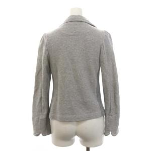 franche lippée ブラック black スウェット テーラードジャケット シングル M グレー