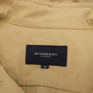 BURBERRY LONDON ジャケット ブルゾン 七分袖 コットン 40 ベージュ