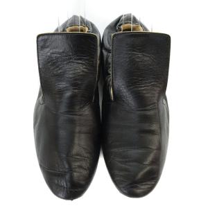 DRIES VAN NOTEN レザー フラットシューズ パンプス 37 ブラック