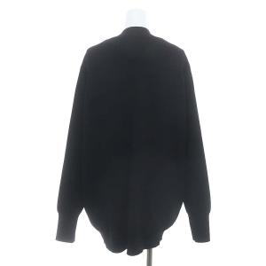 L'Appartement Knit Cardigan ニット カーディガン 長袖 Vネック 黒 ブラック