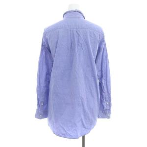 Deuxieme Classe ワイヤーWASH シャツ 長袖 ライトブルー