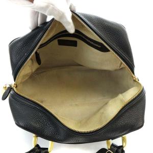 J&M DAVIDSON MINI MIA ミニボストンバッグ 黒 ブラック