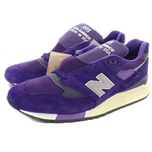 New Balance U998TE MADE IN USA スニーカー 28cm パープル